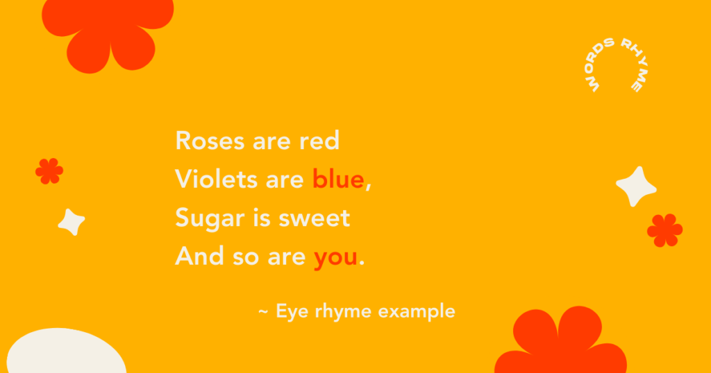 rhyme schemes with examples